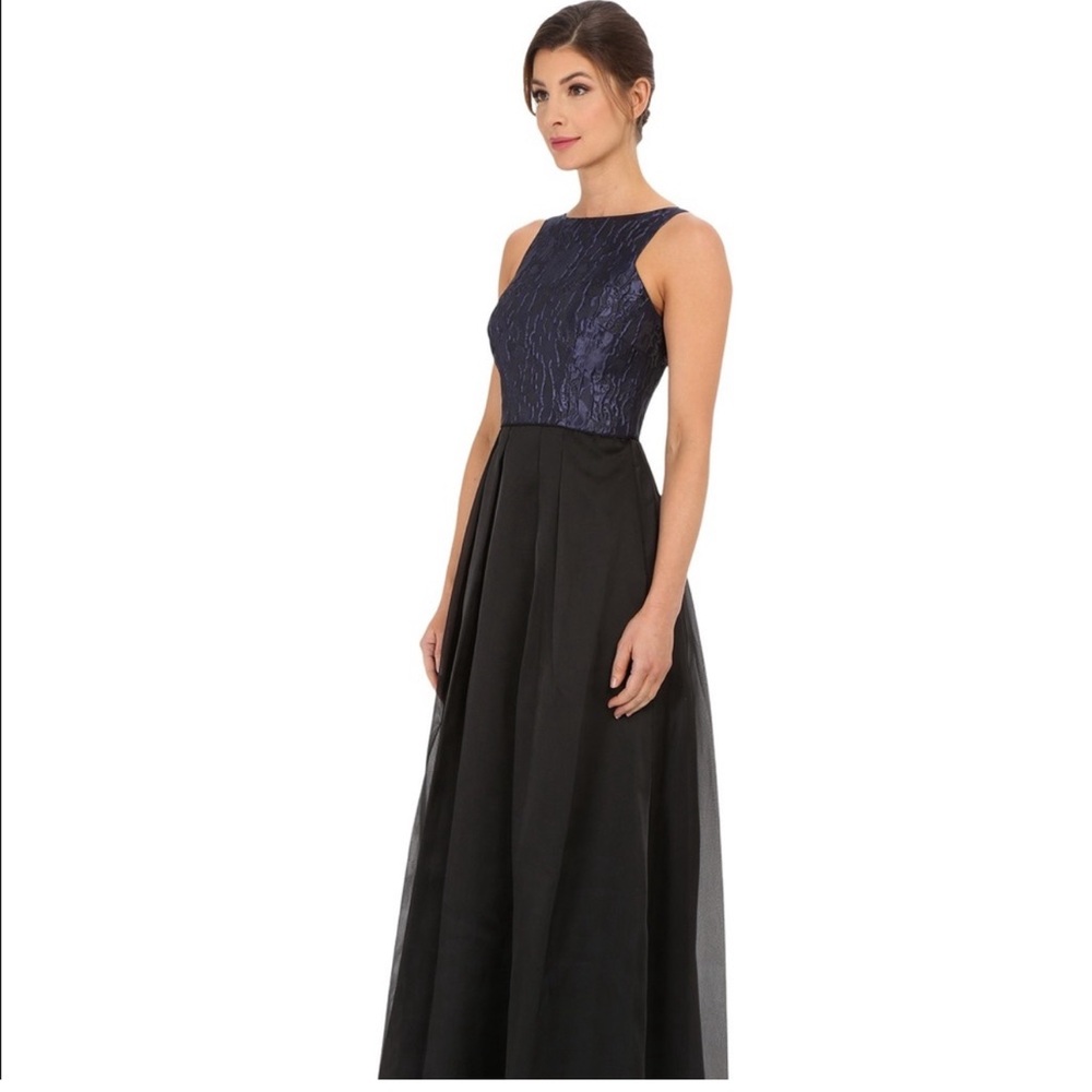 Aidan M.attox Blue Gown Dress 👗 Sz 8